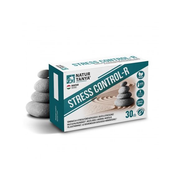 Natur Tanya® STRESS CONTROL-R - Adaptogén gyógynövényekkel támogatja a stressztűrő képességet, segíti a stresszhez való alkalmazkodást