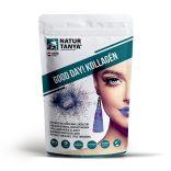 Natur Tanya® GOOD DAY! Kollagén por frissítő áfonya ízben - hal és marha kollagén peptidek, biotin, C-vitamin és cink-biszglicinát