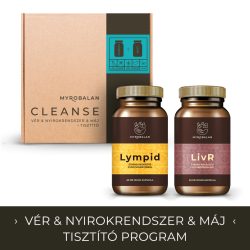   Cleanse -vér & nyirokrendszer & máj tisztító program (Lympid + LivR)