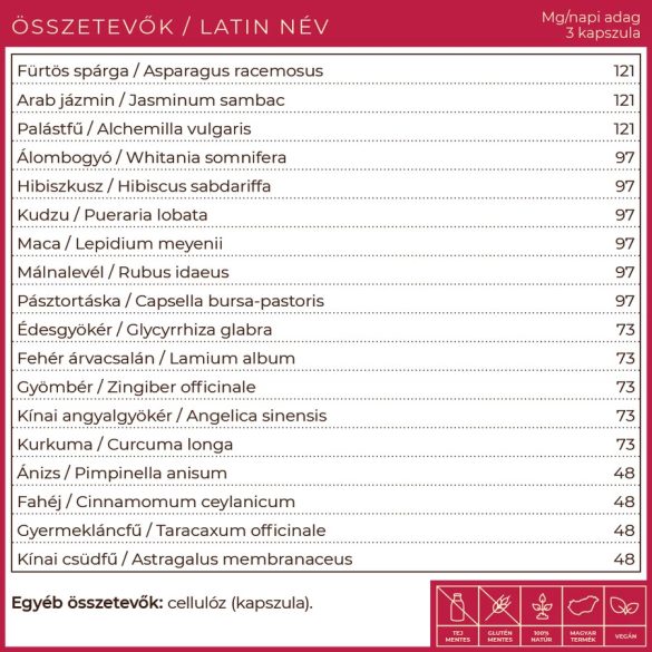Feminess könnyed változókor gyógynövény-komplex