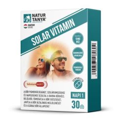   Natur Tanya® SOLAR VITAMIN – Napozóvitamin a bőr egészségéhez, napérzékenység esetén, és napozás vagy szolárium mellett a barna bőrért