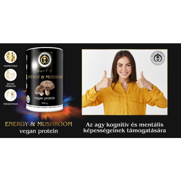 Naja Forest Energy & Mushroom Bio Vegán Protein Fehérje (560g)