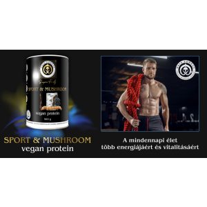 Naja Forest Sport & Mushroom Bio Vegán Protein Fehérje (560g)