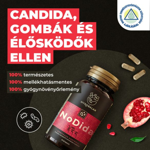 NoDida Candida, gombák és élősködők elleni gyógynövény-komplex