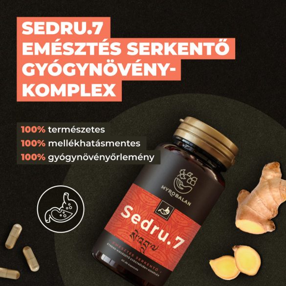 Sedru.7 emésztést serkentő gyógynövény-komplex