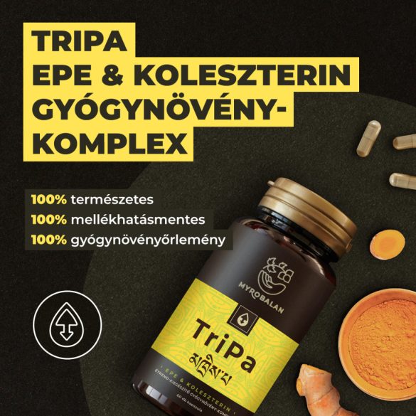 TriPa epe & koleszterin gyógynövény-komplexet!